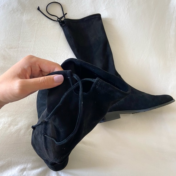 Stuart Weitzman Lilene Suede Tall Boots - Picture 4 of 7